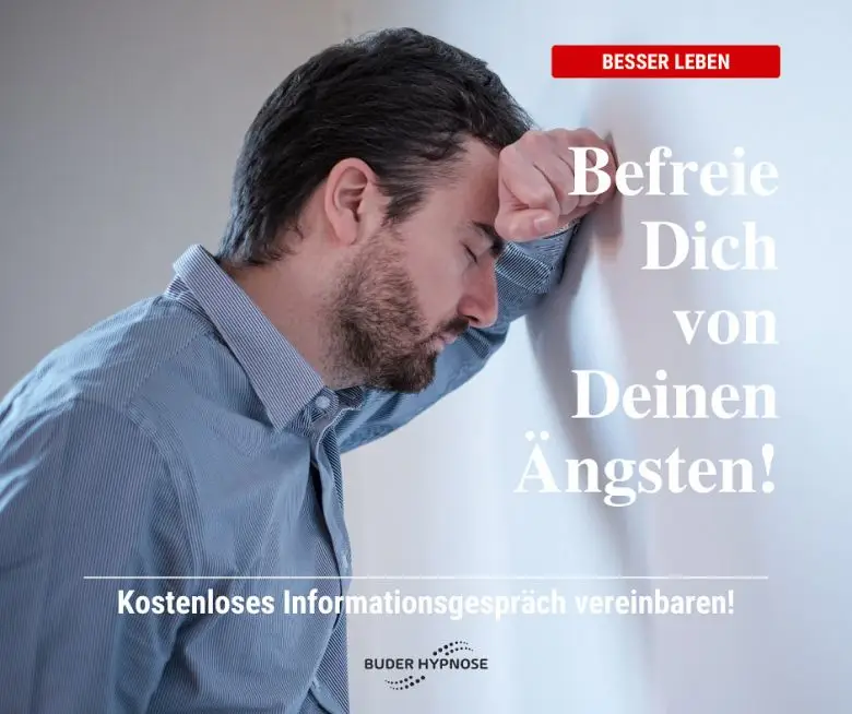 Mann hat belastende Ängste