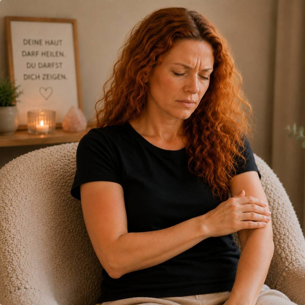 Hypnose gegen Hautprobleme zur Unterstützung bei stressbedingten Hautbeschwerden