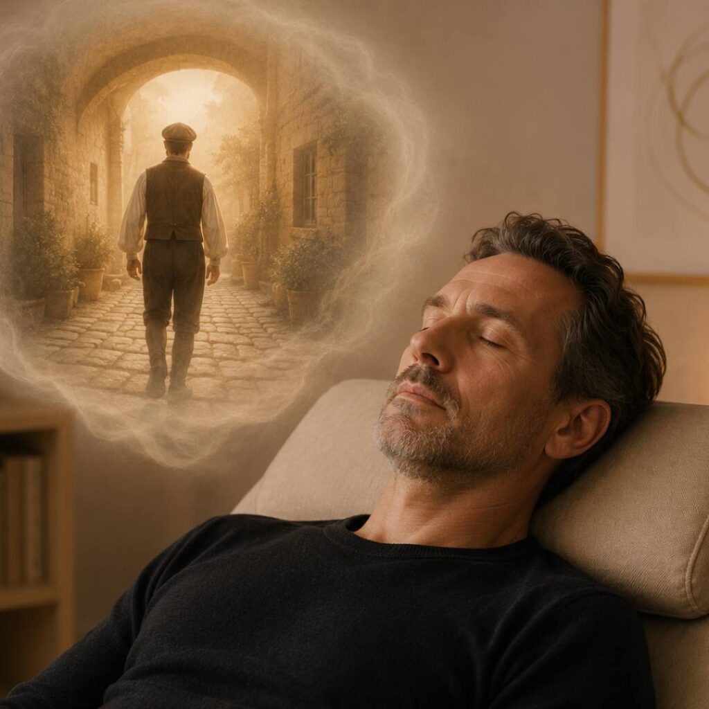 Rückführung mit Hypnose